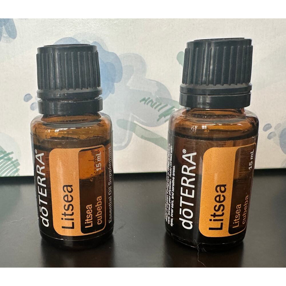 2 doTERRA Litsea Oils - NEW/SEALED, Exp. 2/26